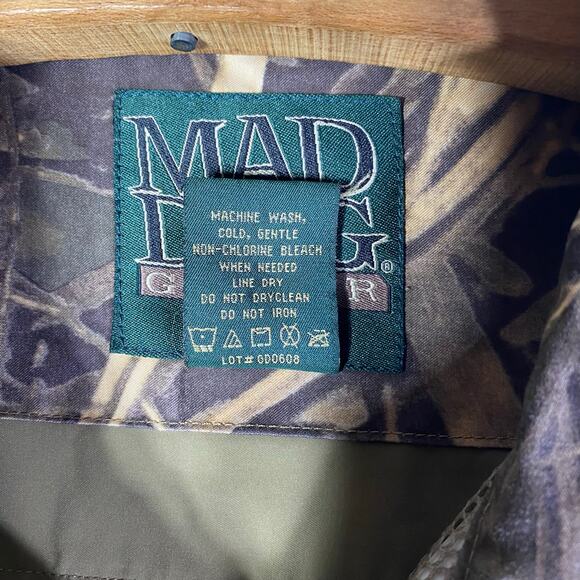 MAD DOG GEAR Camoflauge LongSleeve Casual Dress Shirt Mens Size XL - Picture 7 of 11